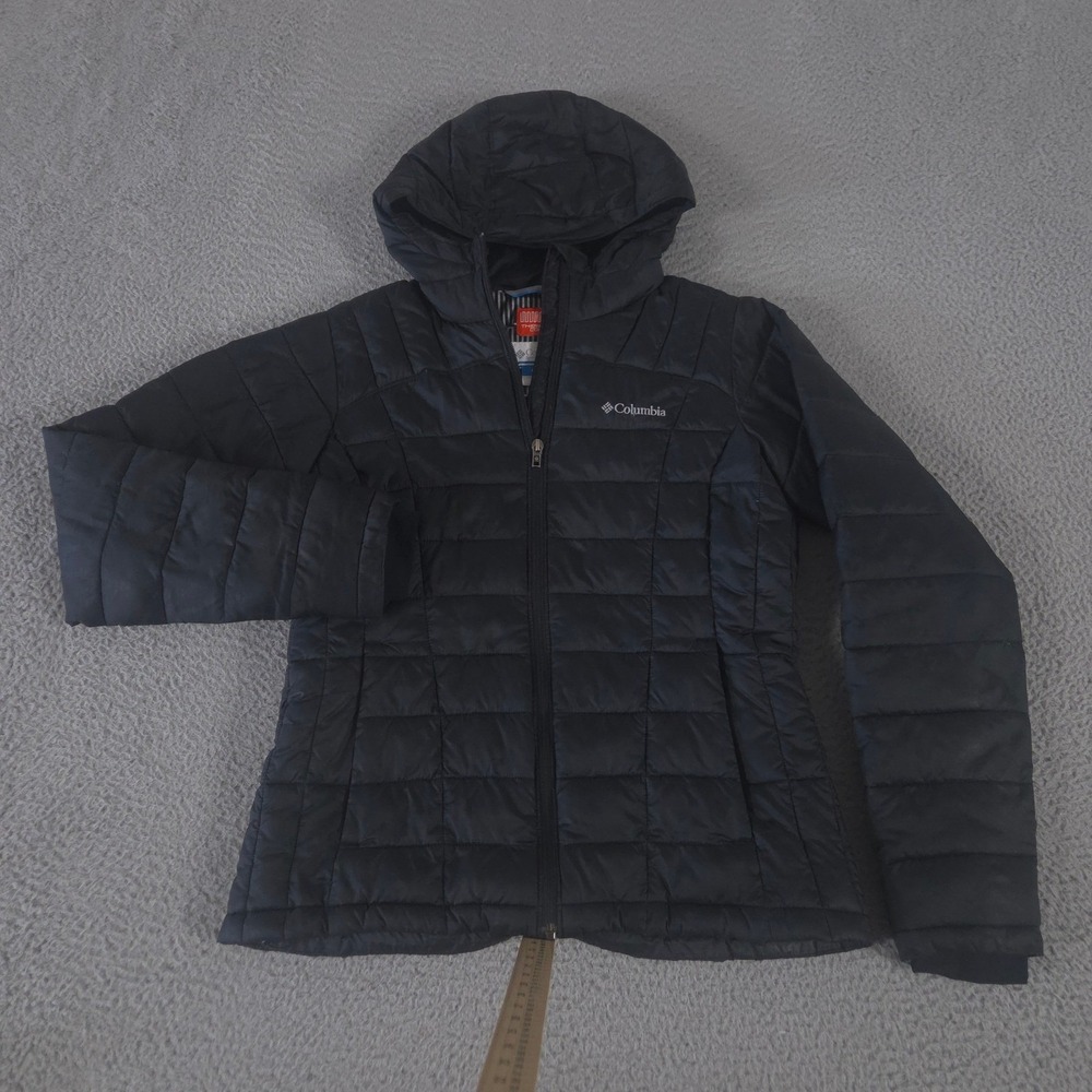Columbia Jacket Womens Medium Pacific Post Thermacoil Hooded Puffer Coat Outdoor